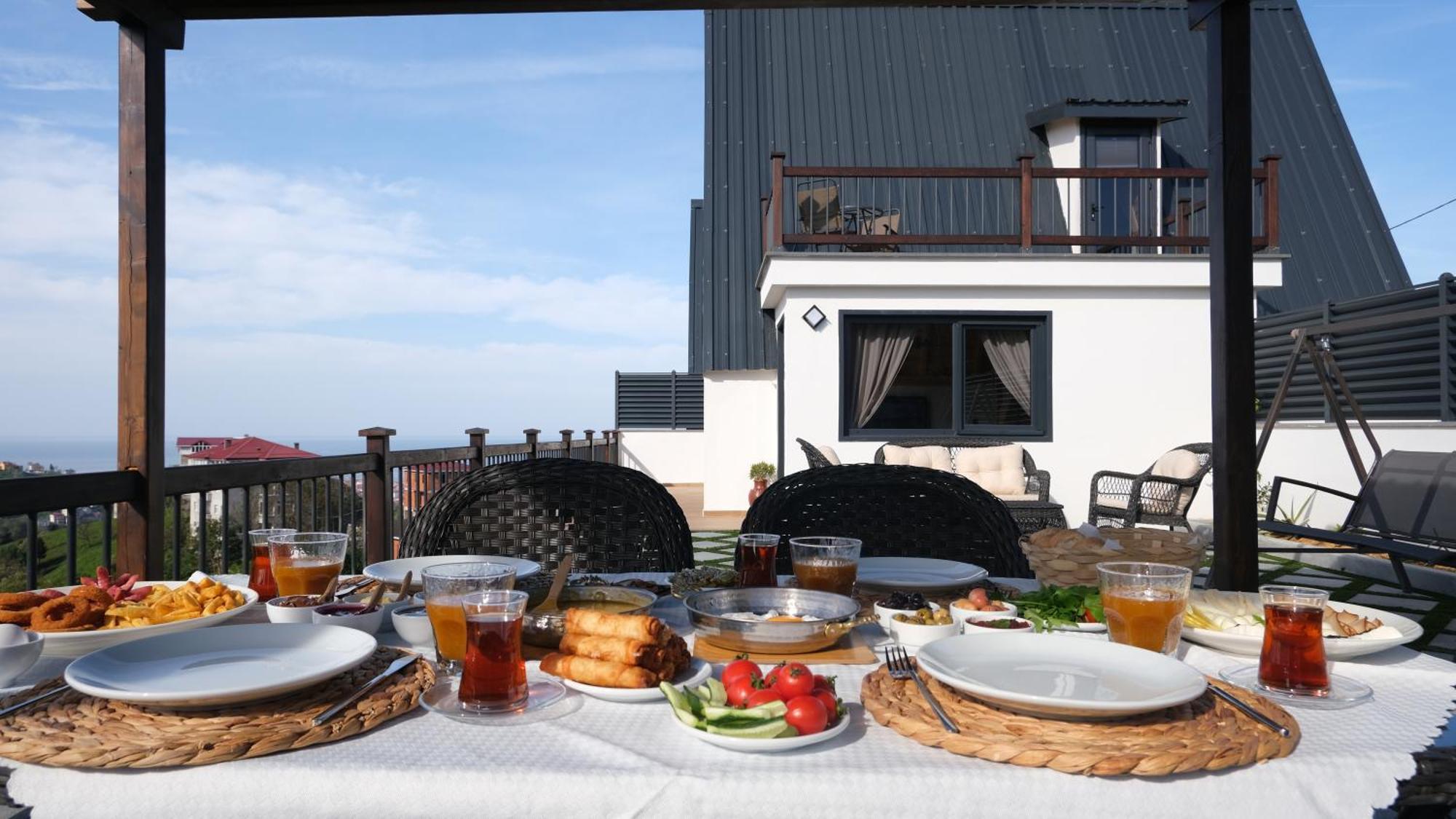 Meona Villa Bungalov Ardeşen Exteriör bild