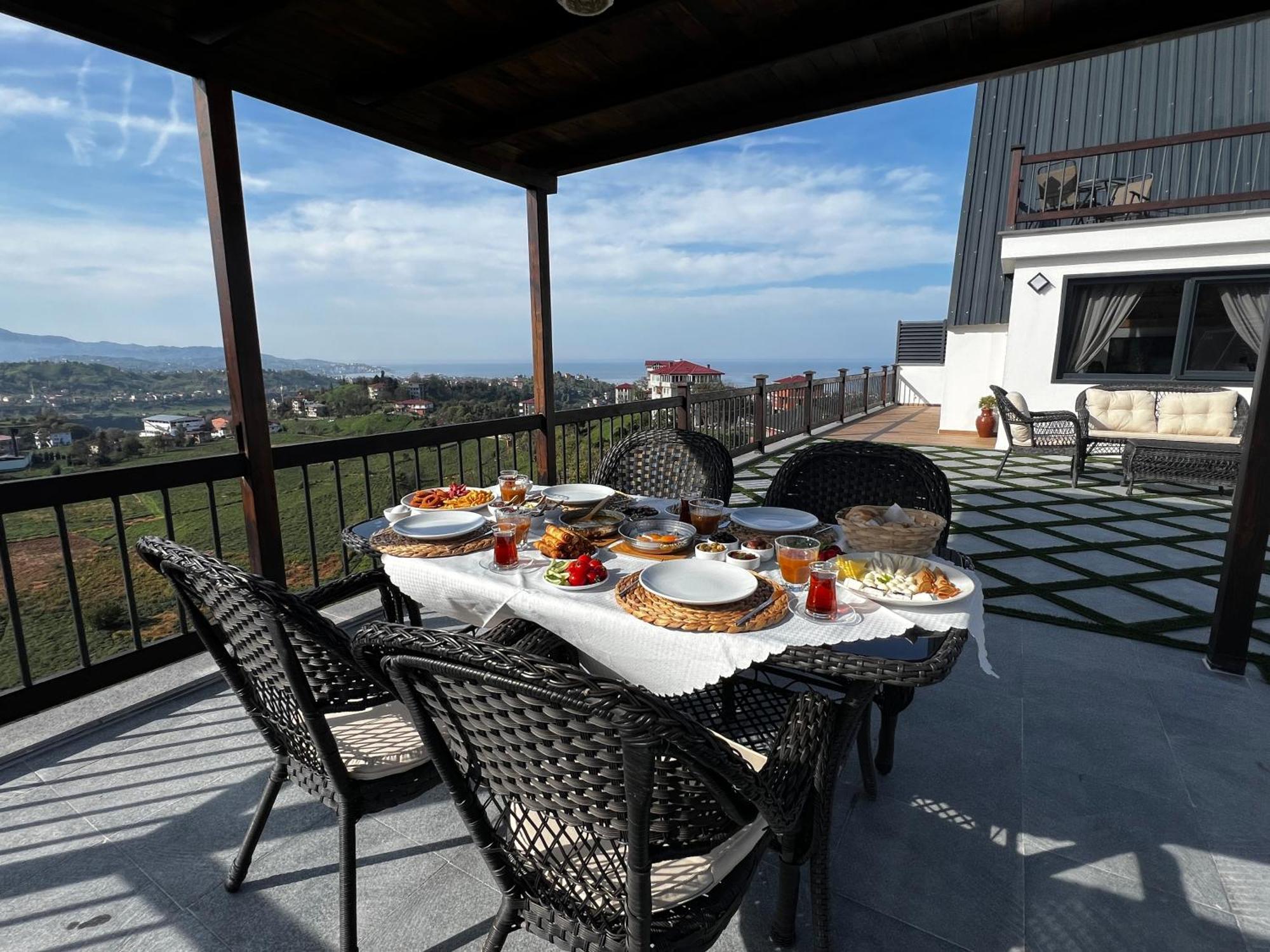 Meona Villa Bungalov Ardeşen Exteriör bild