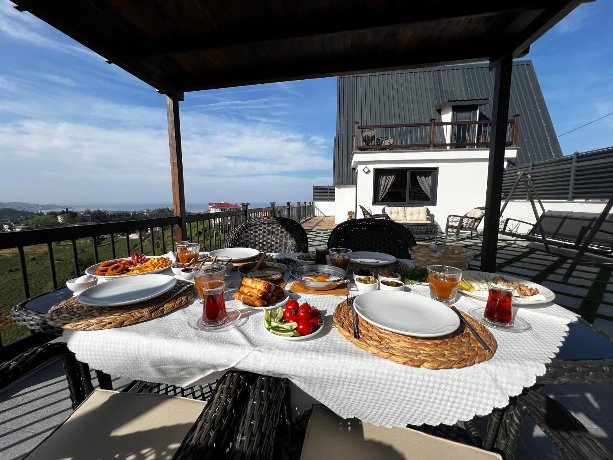Meona Villa Bungalov Ardeşen Exteriör bild